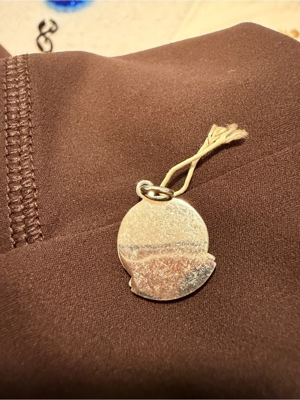 Blue Enamel USS Franklin D. Roosevelt Military Charm Pendant